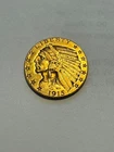 1915 $5 INDIAN HEAD HALF EAGLE