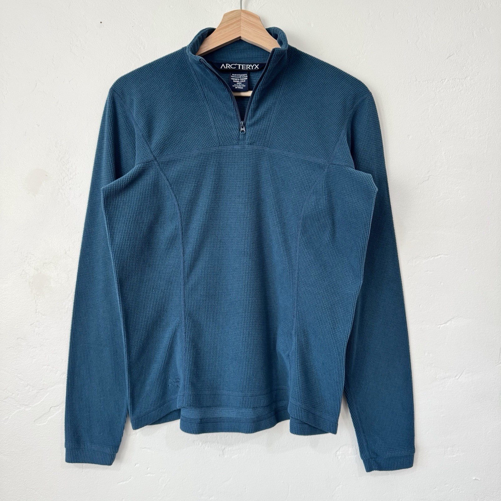 Vintage Women's Arc'teryx Delta LT 1/4 Zip Polartec Fleece Pullover