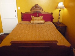 Jim Morrison Doors home *Antique carved full Bed head & foot board* Robby/P/U