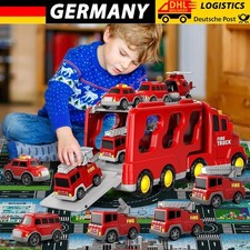 7 in 1 Fahrzeug Spielzeugauto Kinder Geschenk Spielzeug ab 2 3 4 Jahre Junge NEU