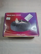 4FT Bean Bag Cover (No Filler) Dark Blue Color, NEW