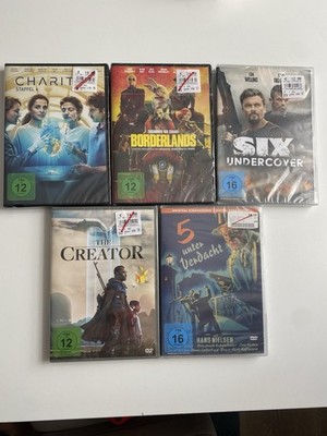 Filme/Serien DVD Paket (5 Stk)   NEU & OVP The Creator, Borderlands