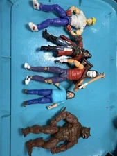 🎮Action Figure Lot – 5 Minecraft, Altered Beast, Streets of Rage & More!)