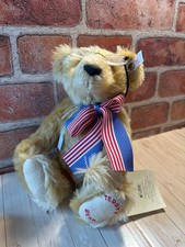 Steiff Limited Edition  Teddy Roosevelt  Bear   No. 01281   Mohair   ref.14