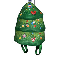 Loungefly Disney Chipmunks Chip n Dale Christmas Tree Ornament Backpack Bag