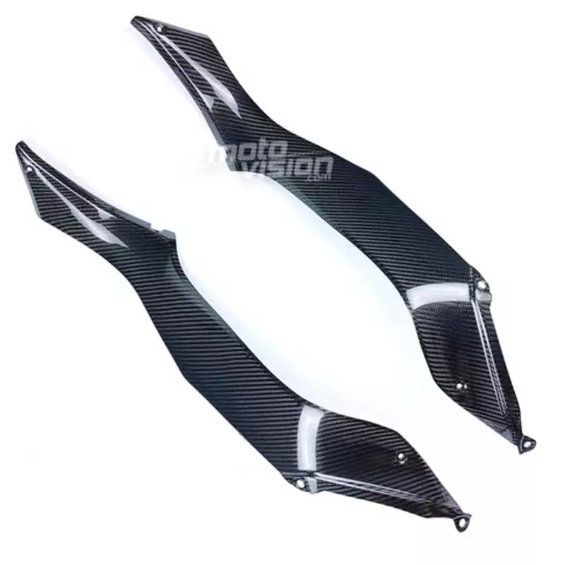 Écopes sous réservoir en carbone mat pour Kawasaki Ninja H2 SX SE 2022