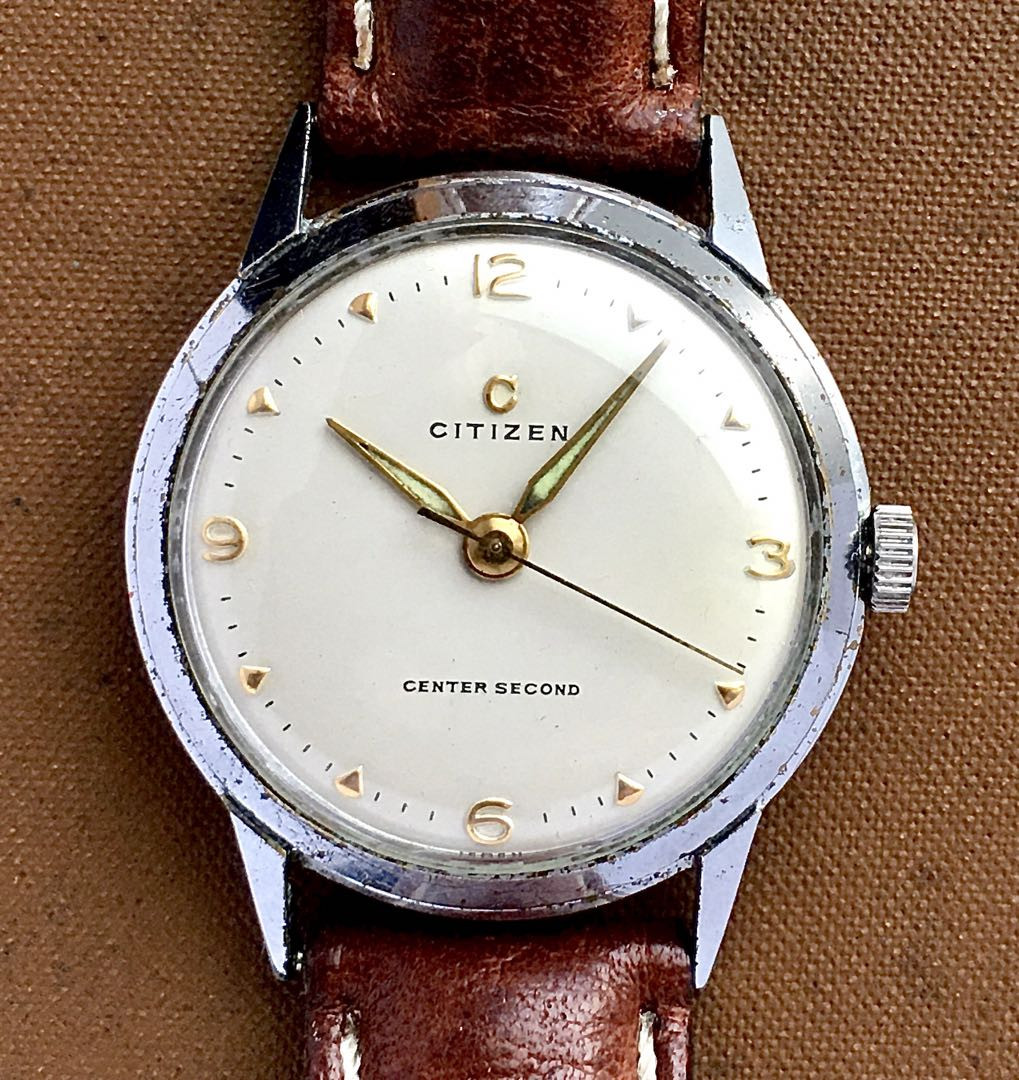 時計 CITIZEN CENTER SECOND 1407052 Citizen Center Second Analog Manual Men Oh-Prepared, Extremely