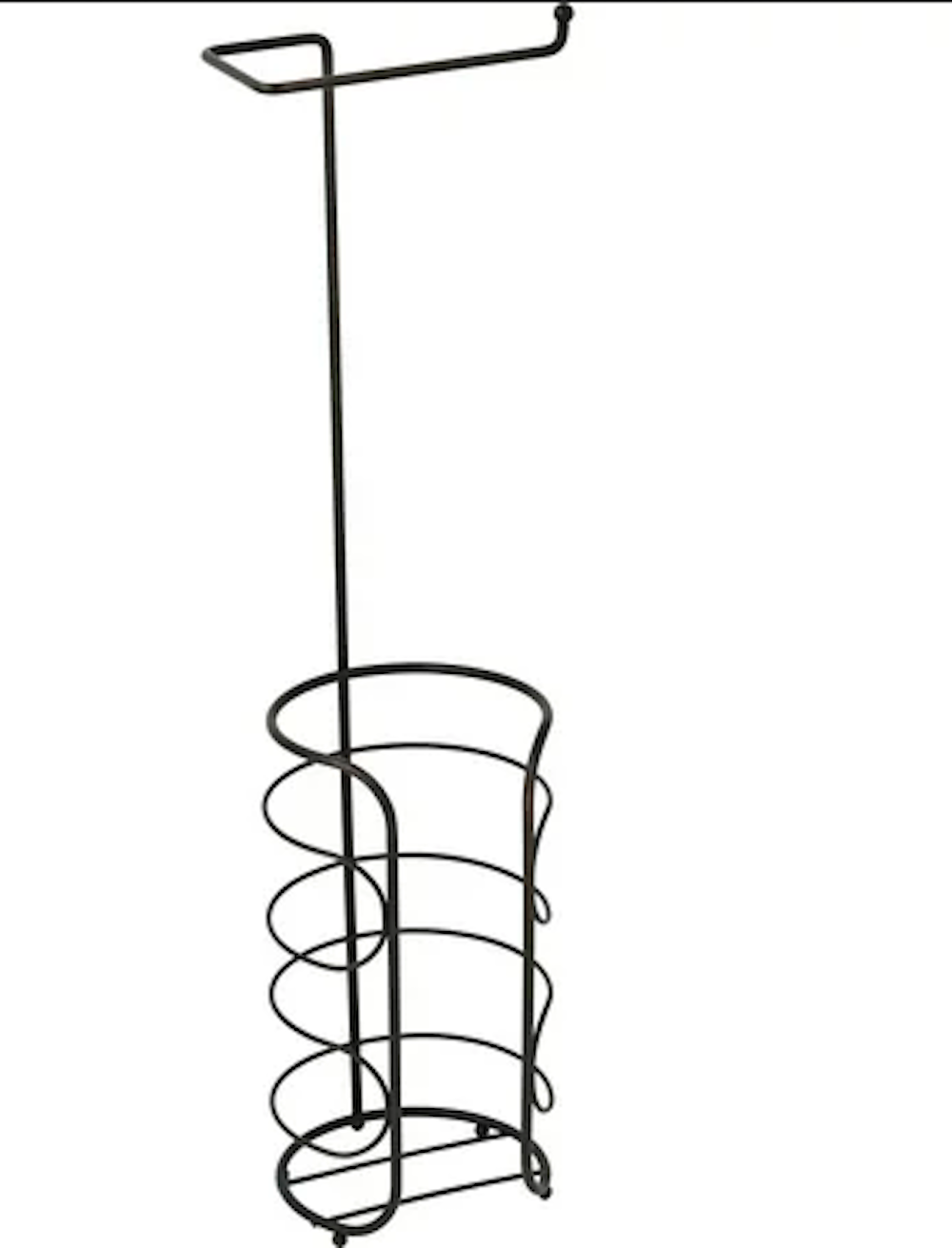 Mainstay MSTPH-WBR Freestanding Toilet Paper Holder Bronze Finish