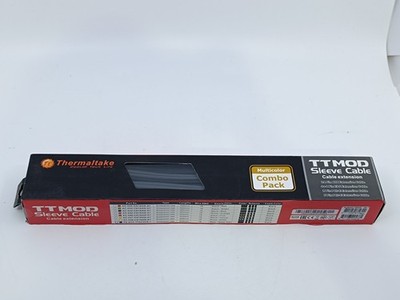 Thermaltake TtMod Sleeved PSU Cable Extension Set Space Gray/Black Neu_0,48_5