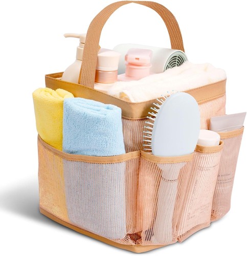 Mesh Dusch Caddy Tragbar für College Schlafsaal Zimmer Essentials für Mädchen mit 9 Poc - Bild 11 von 22