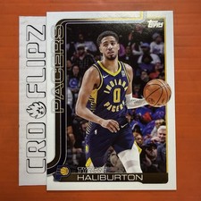 2025-26 Topps #47 Tyrese Haliburton Indiana Pacers Basketball Card