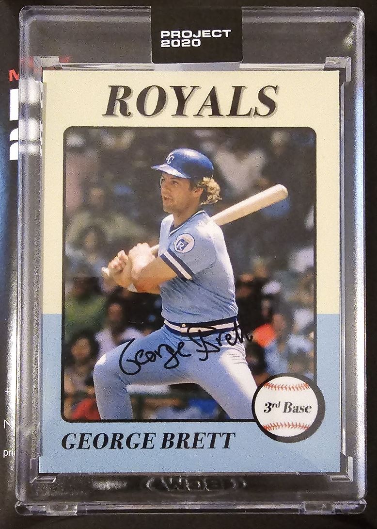 2020 Topps Project 2020 George Brett Kansas City Royals #112 Oldmanalan