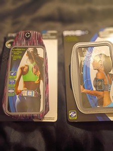New Pro Strength Fitness Bundle - Active Armband & Waistband Phone Holder Set