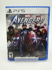 PRE-OWNED SONY PS5 MARVEL AVENGERS WITH INSERTS CIB EXCELLENT CONDITION