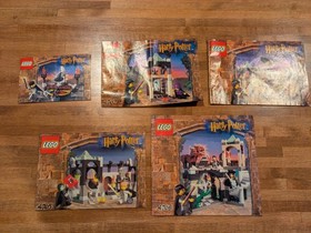 LEGO Harry Potter Sets Lot, 2001 (INCOMPLETE) 4701, 4702, 4704, 4705, 4706