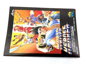 Neo Geo AES  World Heroes ROM Cartridge ADK Cartridge Boxed Tested from Japan