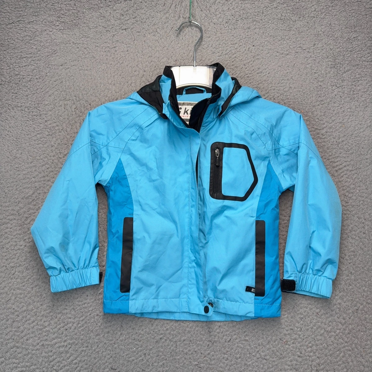 killtec KOW 132 BYS JCKT Boy´s Hybrid Hooded Jacket Outdoor Jacket, Black