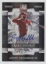 2009 Donruss Elite Extra Edition Rookie 305/640 Jeremy Hazelbaker #93 Auto 0q0