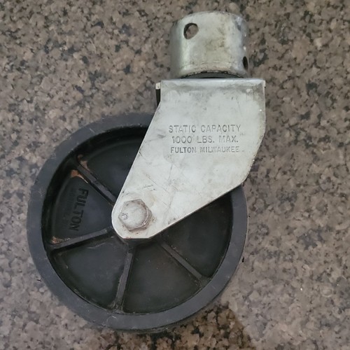 Heavy Duty Industrial Caster Wheel 1000 lbs Max Capacity Durable Design
