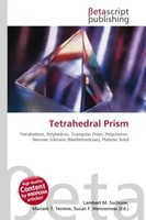 Lambert M. Surhone (U. A.) | Tetrahedral Prism | Taschenbuch | Englisch (2026)