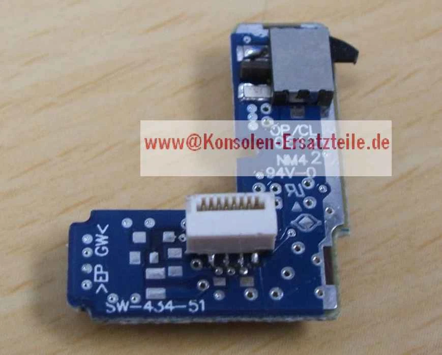 PS2 Slim Schalter Platine Power Switch Ein Aus Reset für SCPH-70004 + SCPH-75004