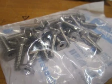 1/4"-20 x 1" ASTM F879 Hex 18-8 Stainless Steel Flat Socket Cap Screw QTY 25
