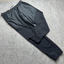 Nike Joggers Men XL Black 29.5" DRI-FIT Fleece Utility Core Overlays AJ7032