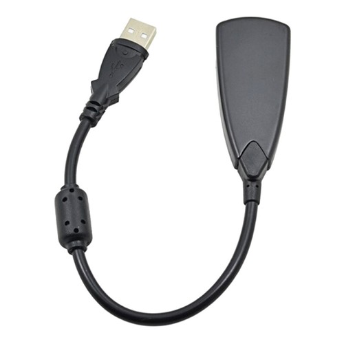 External USB Sound Card 7.1 Adapter 5HV2 USB To 3D CH Sound Antimagnetic - Photo 6/7