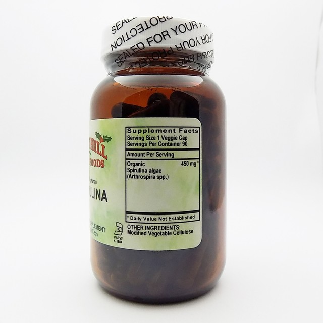 Spirulina No Chinese Ingredients American Supplements 90 Vcaps for sale