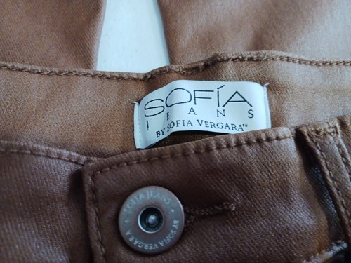 Sofia Jeans by Sofia Vergara Melisa High Rise Flare COATED braun versch. Größen - Bild 9 von 14