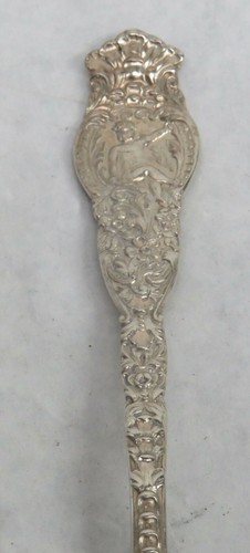 SOLDIERS HOME BATH NY STERLING SILVER 5 1/2" SOUVENIR SPOON - Picture 3 of 6