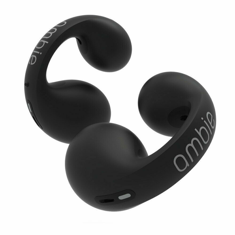 Ambie Sound Ear Cuffs AM-TW01 Black Open ear Earphones TypeC Ambie Sound Ear Cuffs AM-TW01 Black Open ear Earphones TypeC