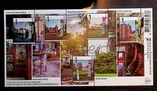 NETHERLANDS Sc 1408c NH SOUVENIR SHEET OF 2012 - OLD HOUSES