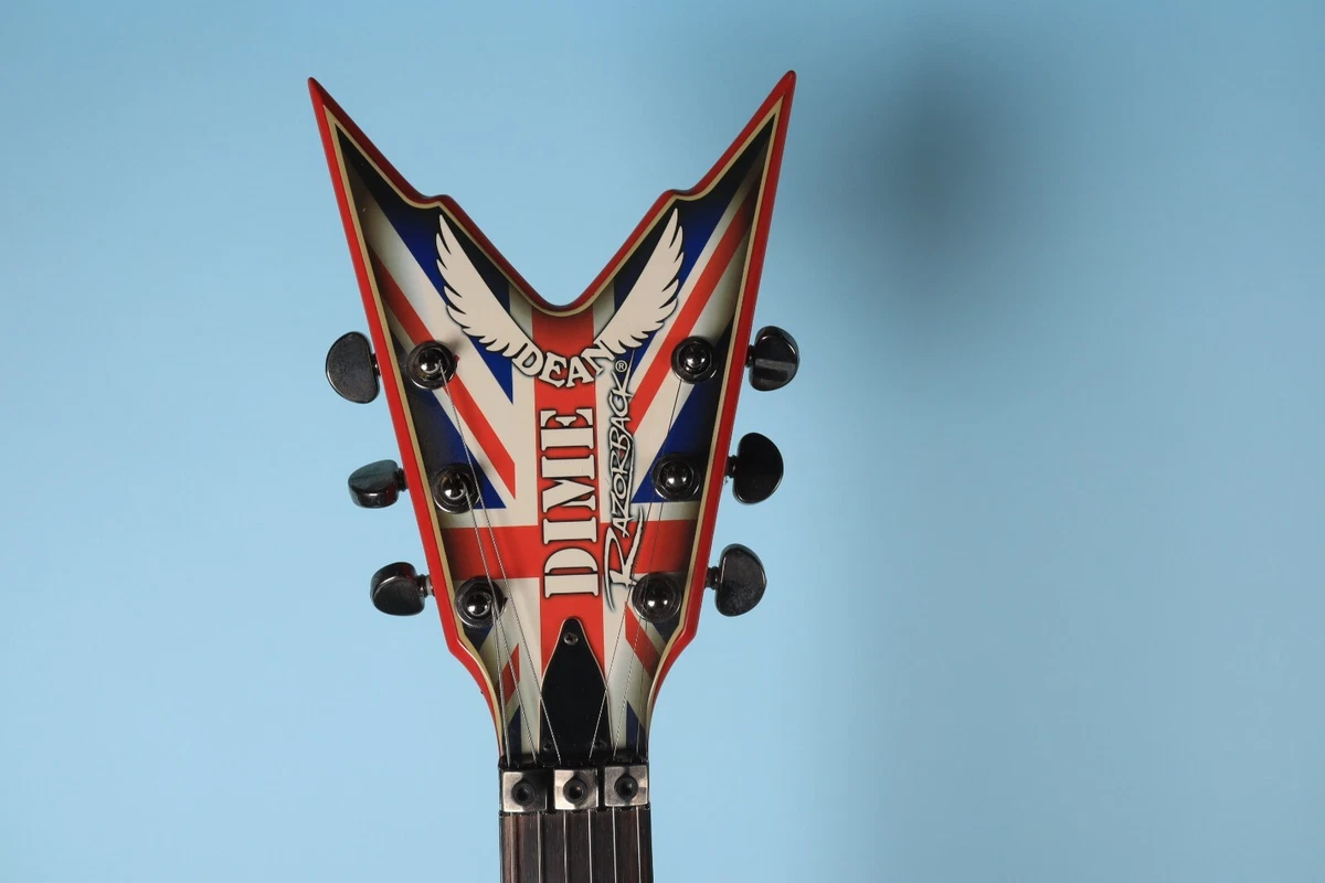 Dean Dime Razorback 255 Union Jack England UK Electric Guitar