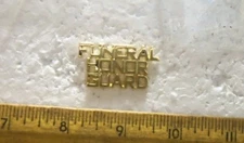 Funeral Honor Guard Pin