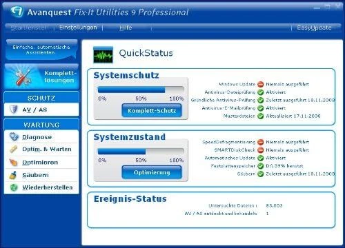 Fix-It Utilities 9 Professional DVD-Box 3 PC (Windows XP / Vista) (NEU/OVP) - Bild 2 von 4