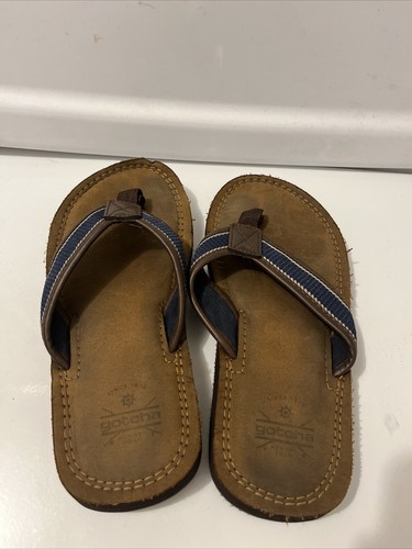 Gotcha Mens Flip Flops Sandals Sz 7 