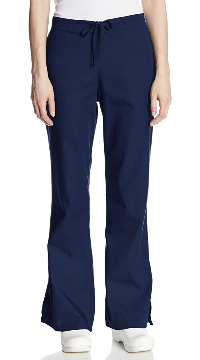 Cherokee Authentic WorkWear Adult Uniform Scrub Pants Bottoms S Petite M Navy *