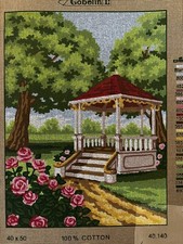 needlepoint Tapestry Gobelin L Gazebo Canvas Only 40x50cm