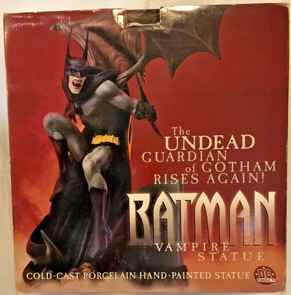 BATMAN VAMPIRE STATUE Full Size LTD ED DC Direct Paquet Sculpt 336/2800 MIB