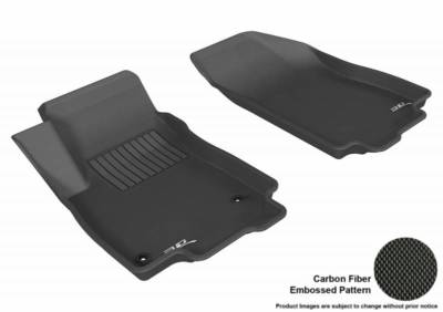 3D MAXpider 13-22 Fits Buick Encore 1st Row Carbon Fiber Embossed Floor Mat