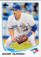 2013 Topps Update #US96 Mark Derosa Toronto Blue Jays