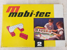 Ancienne boite de jeu de construction MOBI-TEC N°2 style Lego jouet années 70