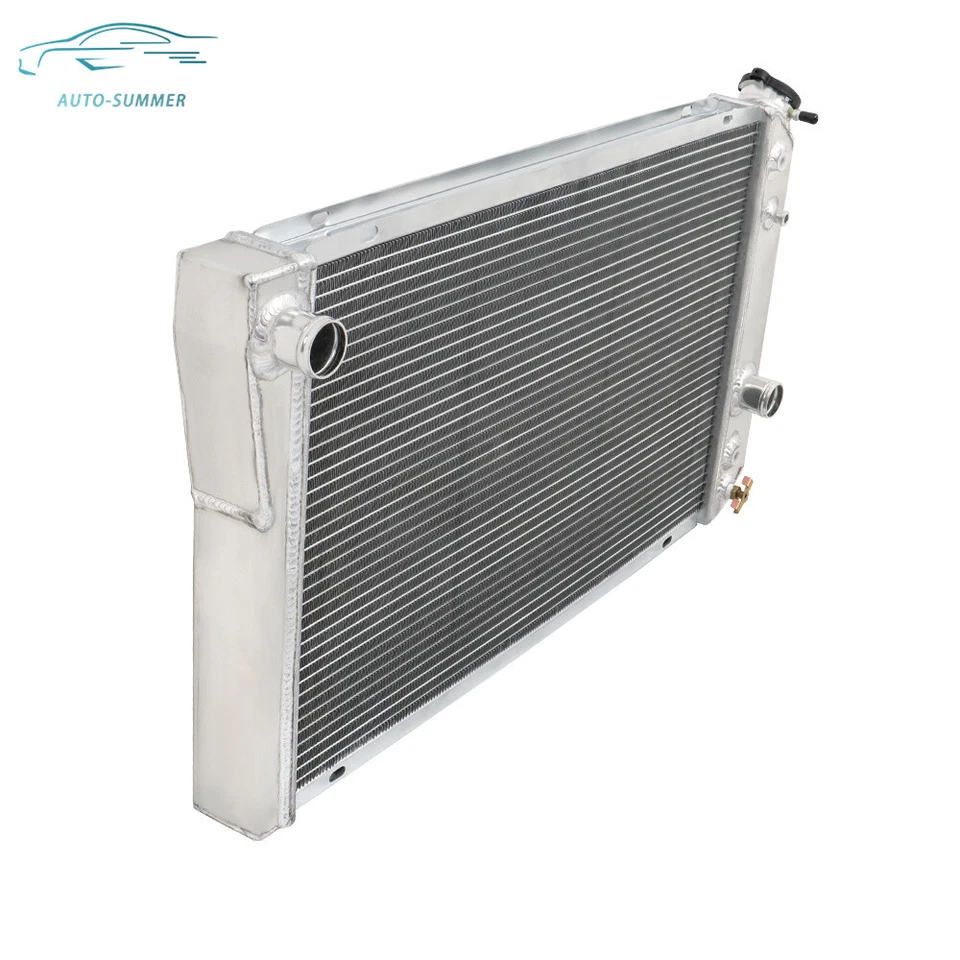 FOR 82-02 CHEVY S10 BLAZER V8 1984-1990 CORVETTE 3 ROW ALUMINUM RACING RADIATOR - Image 4 of 4