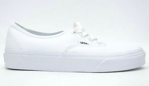 womens white vans authentic