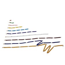 Short Bead Chains C Beads - IFIT MONTESSORI MATH MATERIALS