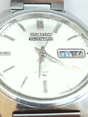 SEIKO 5 ACTUS 21 JEWELS men's Watch VINTAGE automatic | eBay