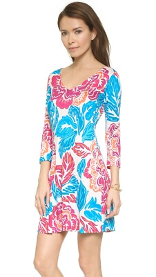 Diane Von Furstenberg Kaden Giant Floral Multi Print Silk Jersey Dress |  eBay