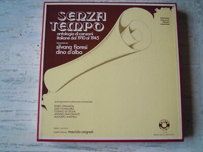 S. Fioresi / D. D'alba - SENZA TEMPO (ant. canzoni 1910/1945) Box 5 cassette NEW