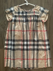 burberry girls dress